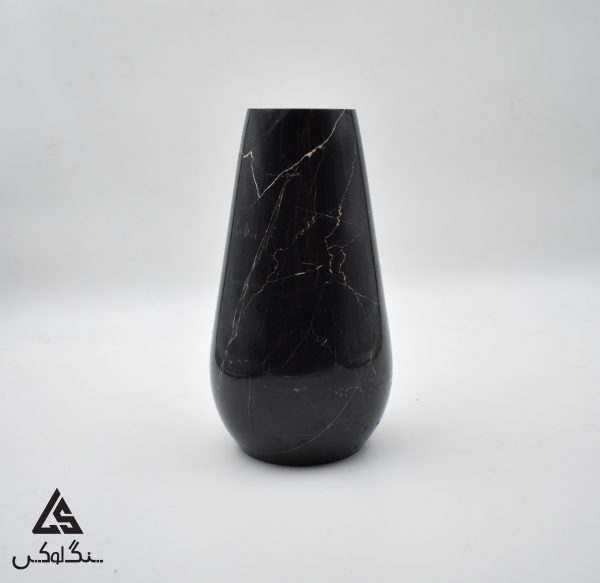 گلدان سنگی کد 2 - سنگ تری دی بلک