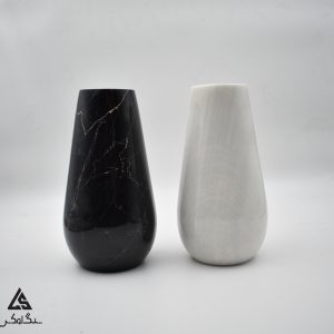 گلدان سنگی کد 2 - سنگ تری دی بلک