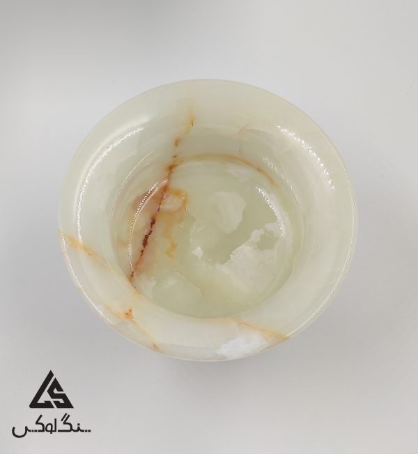 آجیل خوری سنگی - سنگ مرمر سبز