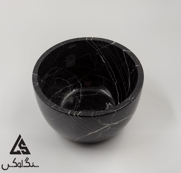کاسه سنگی - سنگ تری دی بلک