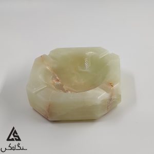 زیر سیگاری سنگی - سنگ مرمر سبز
