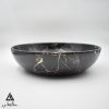 ظرف پذیرایی سنگی - سنگ تری دی بلک