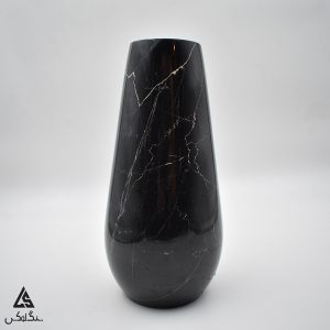 گلدان سنگی کد 2 - سنگ تری دی بلک