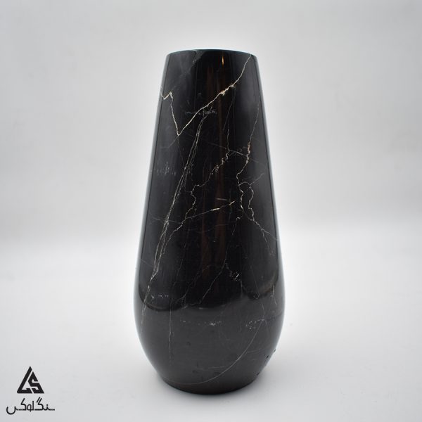 گلدان سنگی کد 2 - سنگ تری دی بلک