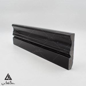 قرنیز سنگی کد 4 - سنگ دهبید مشکی
