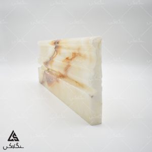 قرنیز سنگی کد 3 - سنگ مرمر سفید